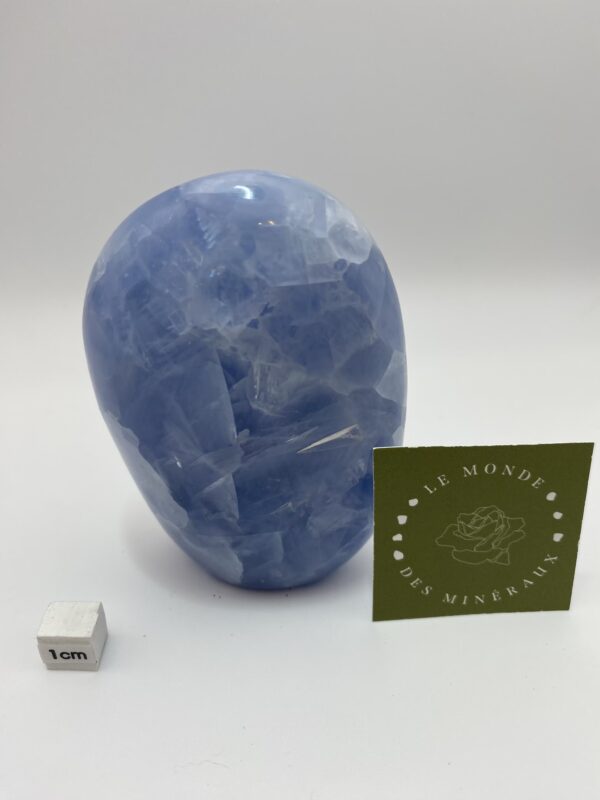 CALCITE BLEUE FORME LIBRE 378