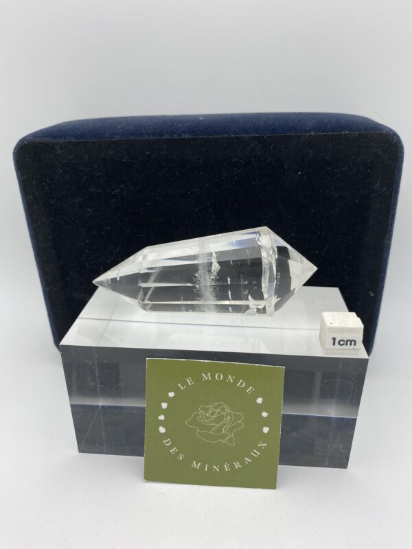 CRISTAL BITERMINE 12FACES 9CM