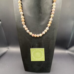 COLLIER OPALE ROSE