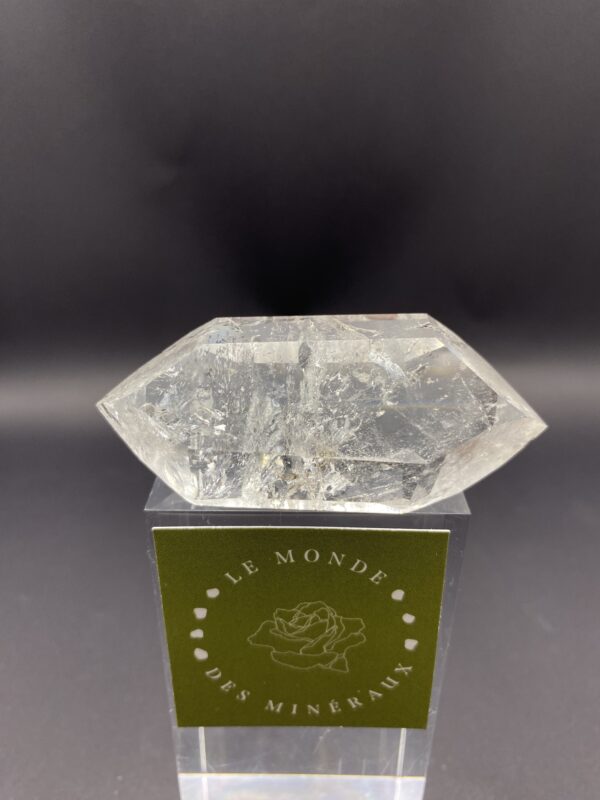 CRISTAL DE ROCHE TAILLE 2 POINTES