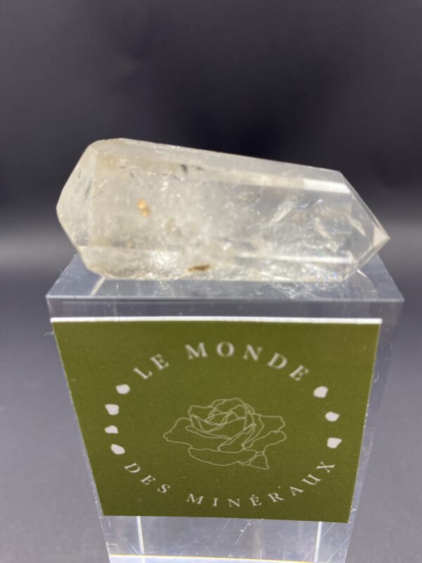 CRISTAL DE ROCHE TAILLE 2 POINTES