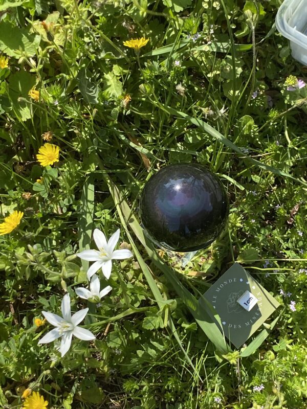 OBSIDIENNE ŒIL CELESTE SPHERE6,5