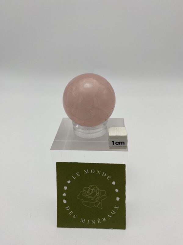 QUARTZ ROSE SPHERE 3,5