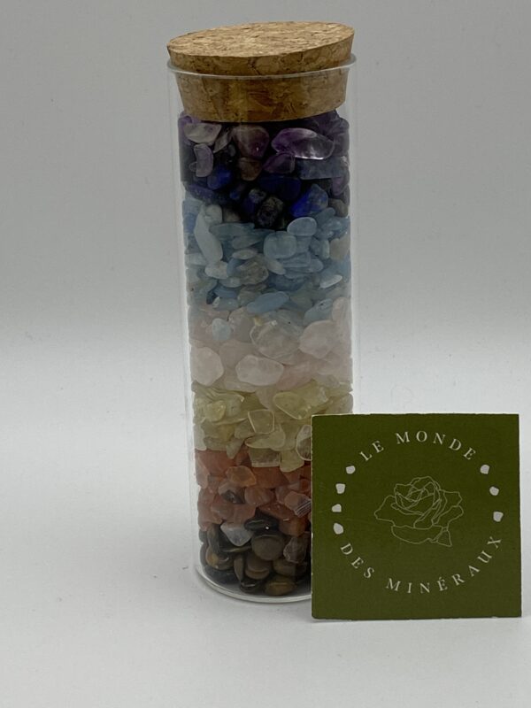 7 CHAKRAS TUBE 12CMX4CM