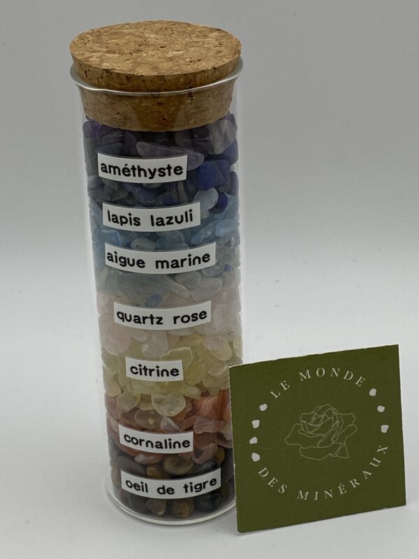 7 CHAKRAS TUBE 12CMX4CM – Image 3